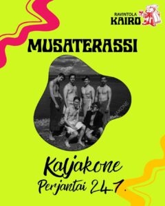 MUSATERASSI Kaljakone